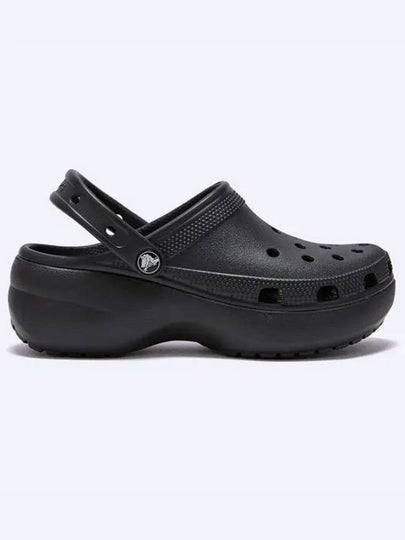 Classic Platform Clog Sandals Black - CROCS - BALAAN 2