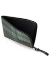 green tartan check clutch - MULBERRY - BALAAN 3