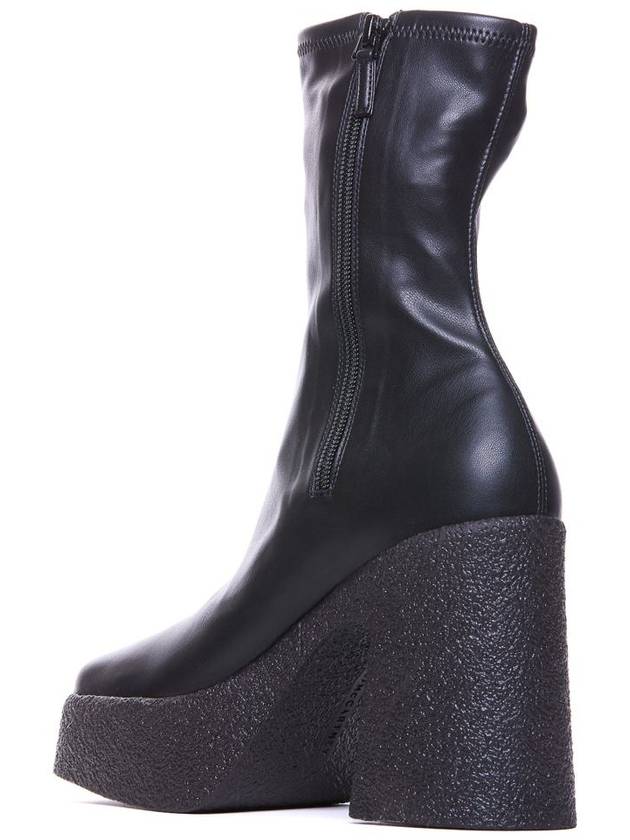 chunky middle boots black - STELLA MCCARTNEY - BALAAN 4