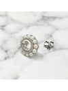 AMAYA earrings small platinum cream rose 6201035H 02P103 P103 - VIVIENNE WESTWOOD - BALAAN 7