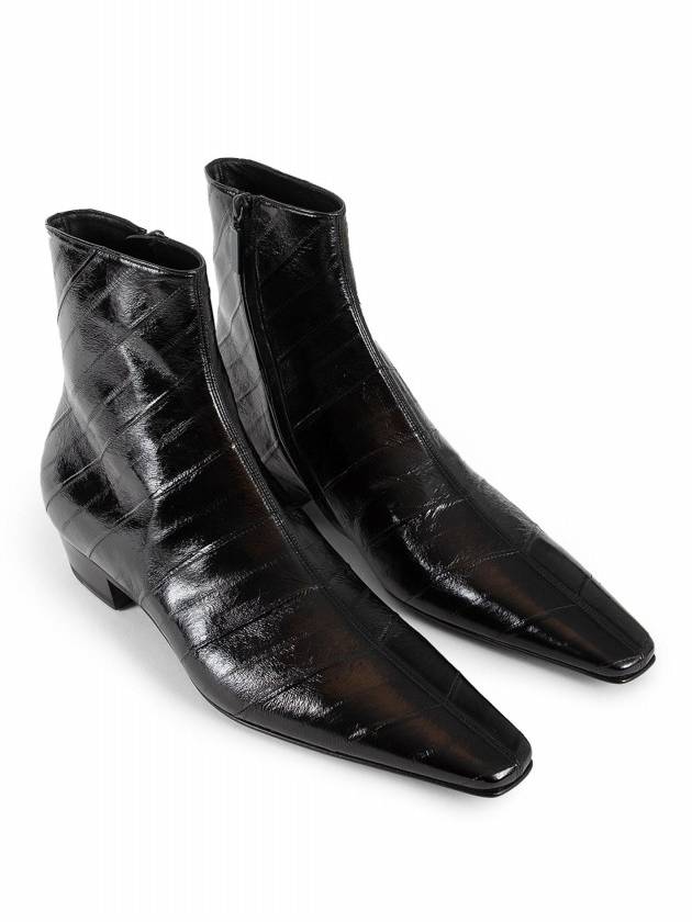 Sun leather paolo boots black 799794 0WX00 1000 - SAINT LAURENT - BALAAN 10