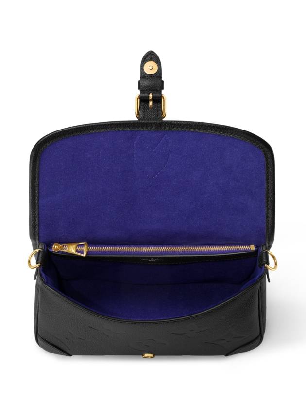 Diane Monogram Leather Shoulder Bag Black - LOUIS VUITTON - BALAAN 4