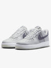 Air Force 1 07 LV8 Low Top Sneakers Wolf Grey Light Carbon - NIKE - BALAAN 6