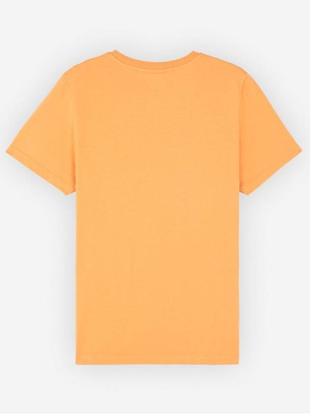 Baby Fox Patch Regular Short Sleeve T-Shirt Orange - MAISON KITSUNE - BALAAN 3