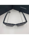 Eyewear Square Polarized Gradient Lens Sunglasses Black Grey - CHANEL - BALAAN 10