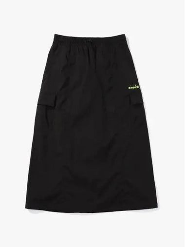 Diadora Comfy Woven Cargo Skirt BLACK - DIADORA - BALAAN 1