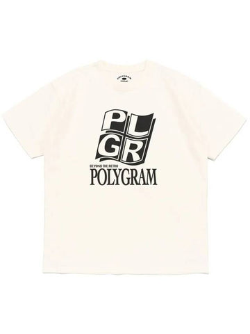 WINDOW PLGR T SHIRTS IVORY - POLYGRAM - BALAAN 1