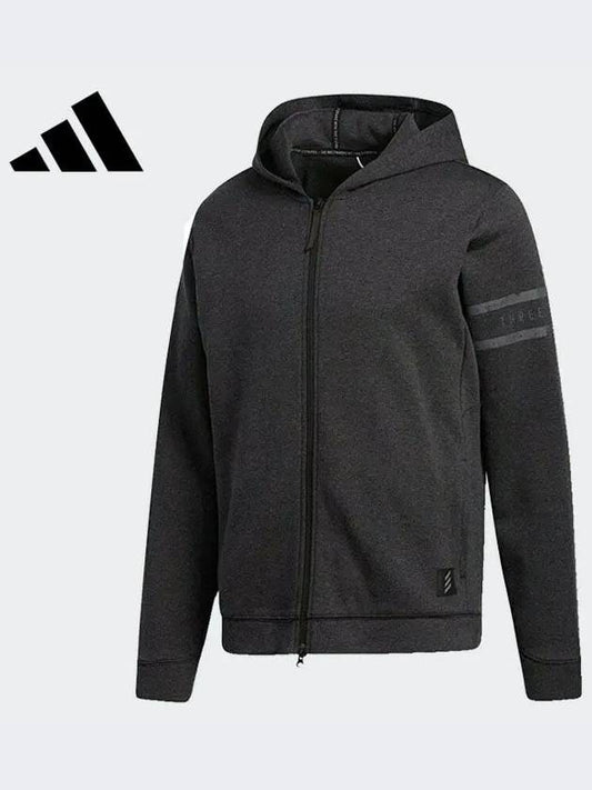 GD9056 Men s Zip up Hoodie - ADIDAS GOLF - BALAAN 1