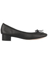 Women's Camille Middle Pumps Shoes Matte Black - REPETTO - BALAAN 5