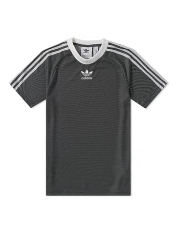 PLGN Soccer Short Sleeve T-Shirt Grey - ADIDAS - BALAAN 1