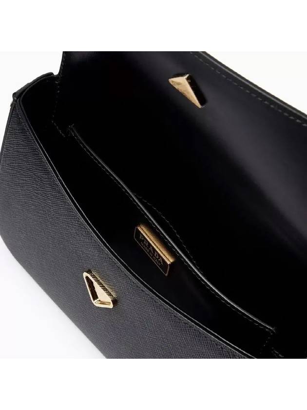 Saffiano Leather Mini Bag Black - PRADA - BALAAN 5