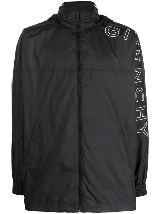 Men's Nylon Jogger Jacket Black - GIVENCHY - BALAAN 2