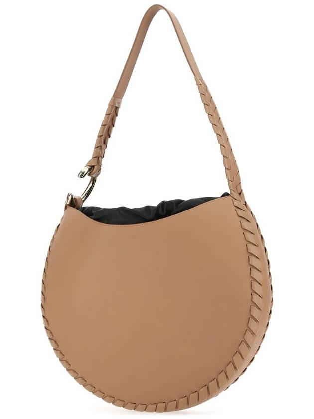 Mate Large Hobo Soft Leather Shoulder Bag Light Tan - CHLOE - BALAAN 3