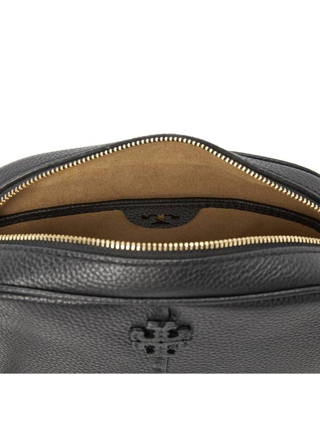 McGraw Logo Camera Shoulder Bag Black - TORY BURCH - BALAAN 11