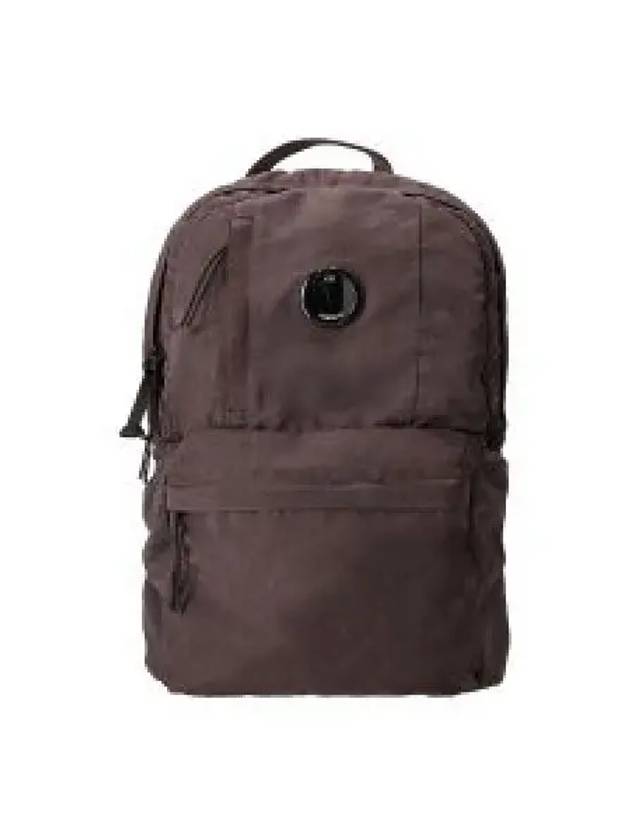 Lens Detail Nylon B Backpack Dark Purple - CP COMPANY - BALAAN 2