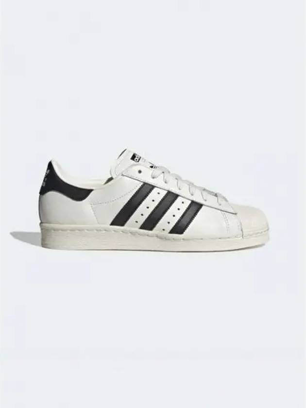 Superstar 82 Low Top Sneakers Black White - ADIDAS - BALAAN 2