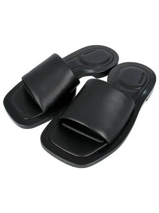 Void Leather Slippers Black - BALENCIAGA - BALAAN 2