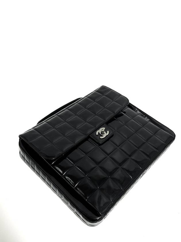 Patent briefcase tote bag - CHANEL - BALAAN 2