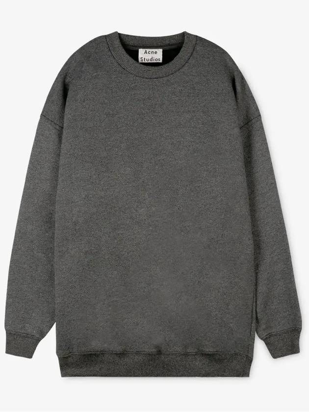 Back Label Sweatshirt Black - ACNE STUDIOS - BALAAN 3