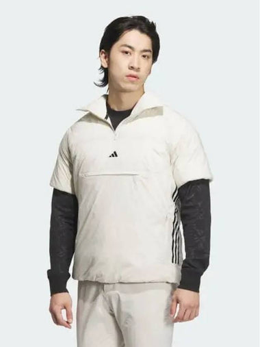 Down Short Sleeve Anorak Men s Golf Aluma IM7222 740324 - ADIDAS - BALAAN 1