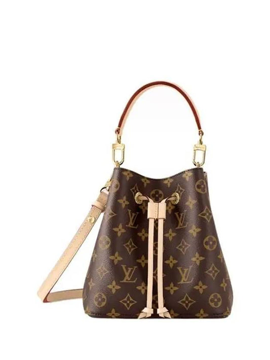 Louis Vuitton Neonoe Bb Monogram Canvas Bucket Bag Brown - LOUIS VUITTON - BALAAN 2