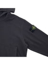 Waffen Patch Cotton Fleece Hoodie Charcoal - STONE ISLAND - BALAAN 5