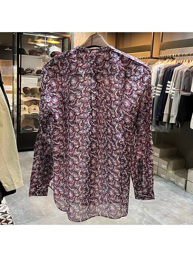 MEXIKA Floral Pocket Blouse Ecru HT0028FA A1J50E 23EC - ISABEL MARANT ETOILE - BALAAN 3