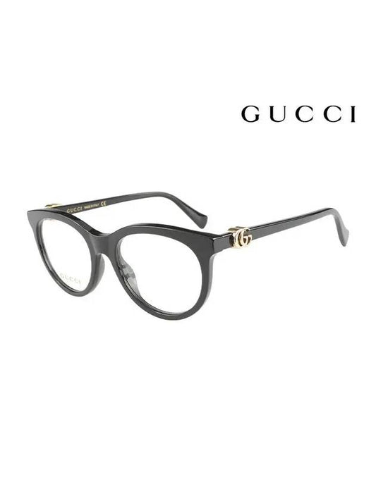 Glasses Frame GG1074O 001 Round Acetate Men Women Glasses - GUCCI - BALAAN.