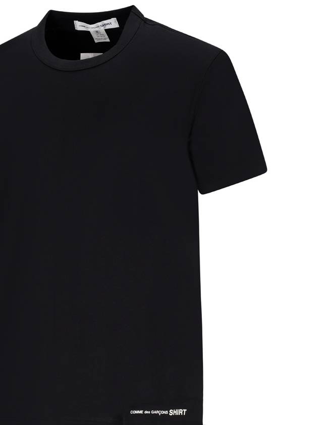 T-SHIRT WITH LOGO - COMME DES GARCONS - BALAAN 3