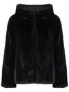 FLINN Reversible Hooded Jacket Black 2429486014 066 - MAX MARA - BALAAN 4