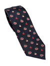 GG Apple silk jacquard tie - GUCCI - BALAAN.