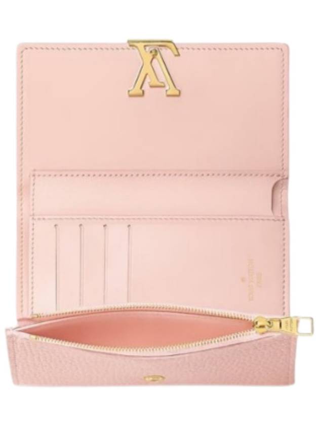 Capucines Compact Half Wallet Rose Jasmin - LOUIS VUITTON - BALAAN 10