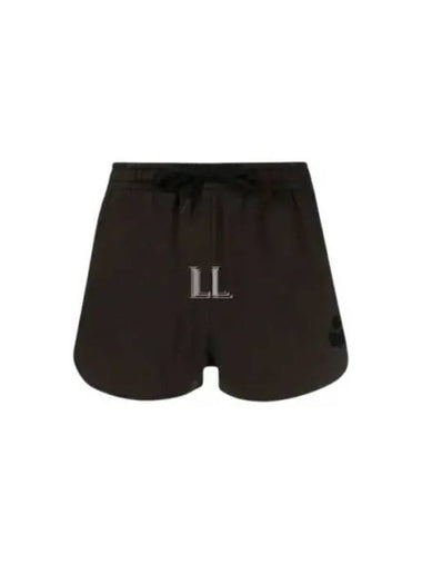 Mipha Shorts Pants Black SH0022FAA1M07E02FK - ISABEL MARANT - BALAAN 1