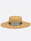 Riviera straw brimmed hat - DIOR - BALAAN 1