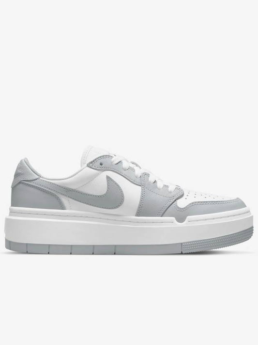 Nike W Women's Jordan 1 Elevate Low SE White and Wolf Gray DH7004100 - JORDAN - BALAAN 2