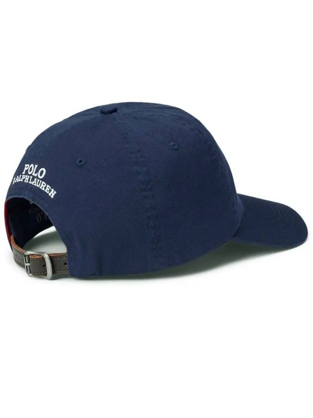 Polo Bear Embroidery Baseball Cap Hat 211954889 - POLO RALPH LAUREN - BALAAN 4