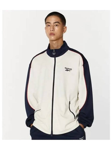 Warm up track top OFFWHITE Off white Navy - REEBOK - BALAAN 1