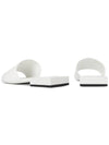 BB Logo Mule White - BALENCIAGA - BALAAN.