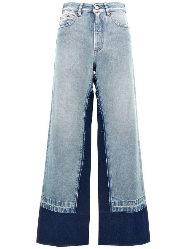 Mm6 Maison Margiela Contrast Insert Jeans - MAISON MARGIELA - BALAAN 8