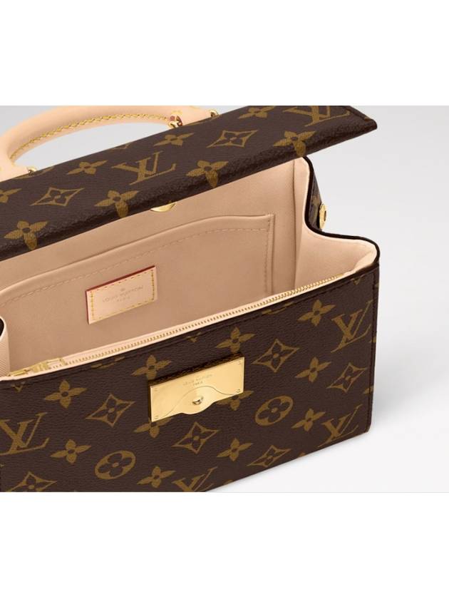 Cluny Mini Monogram Cross Bag Brown - LOUIS VUITTON - BALAAN 5