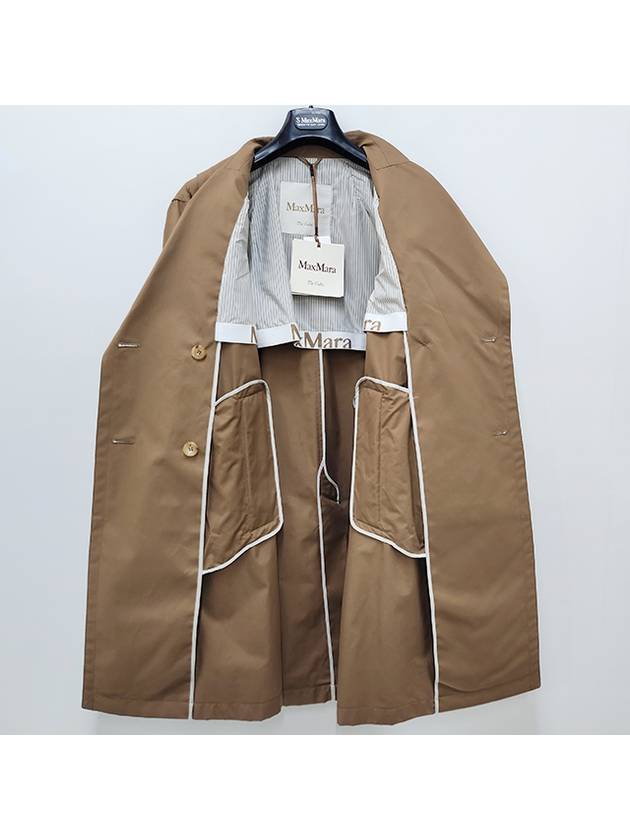 The Cube VTRENCH V Trench Water Repellent Trench Coat Caramel 2419021024600 011 - MAX MARA - BALAAN 9