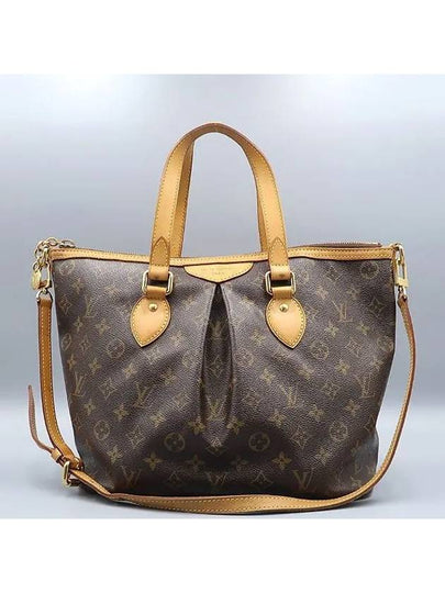 M40145 Monogram Canvas Palermo PM Tote Bag Shoulder Strap - LOUIS VUITTON - BALAAN 2