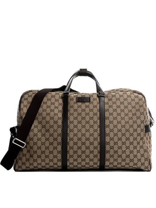 GG Supreme Canvas Boston Bag Beige Ebony - GUCCI - BALAAN 2