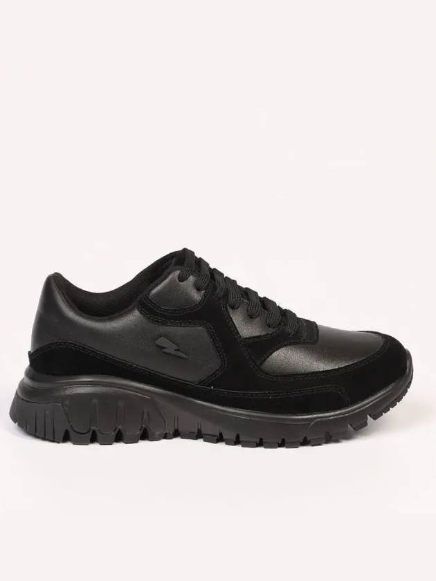 Bolt Logo Low Top Sneakers Black - NEIL BARRETT - BALAAN 2