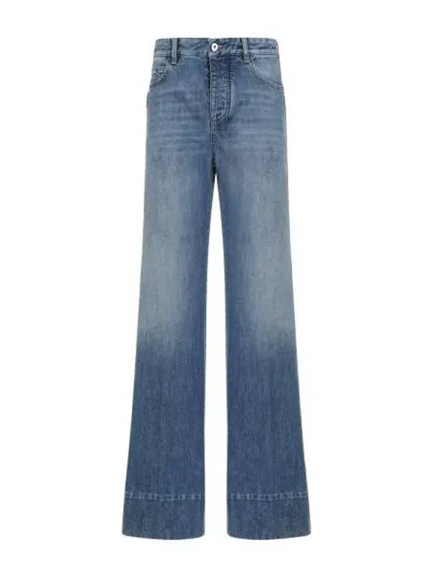 WoMen's Vintage Wide Jeans Blue - BOTTEGA VENETA - BALAAN 2