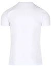 Embroided ORB Peru Short Sleeve T-Shirt White - VIVIENNE WESTWOOD - BALAAN 4