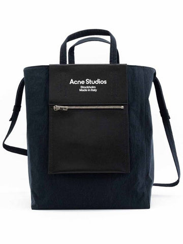 Baker medium tote bag black FN UX BAGS000047 B - ACNE STUDIOS - BALAAN 1