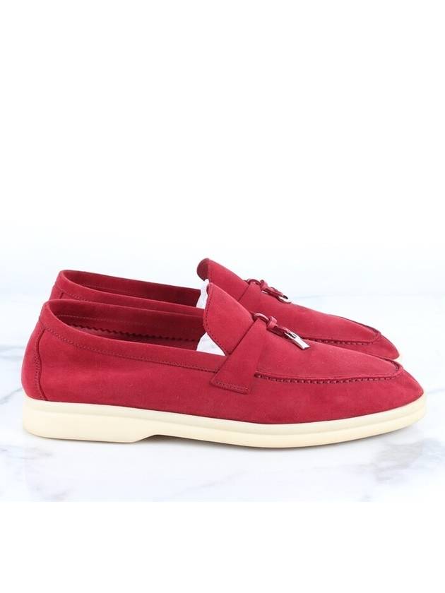 Summer Week Charms Loafer Red 36 5 235 - LORO PIANA - BALAAN 7