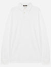 Men's Plain Cotton Long Sleeve PK Shirt Optical White - LORO PIANA - BALAAN 2