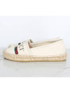 Band logo canvas espadrille 36 5 235 - GUCCI - BALAAN 7